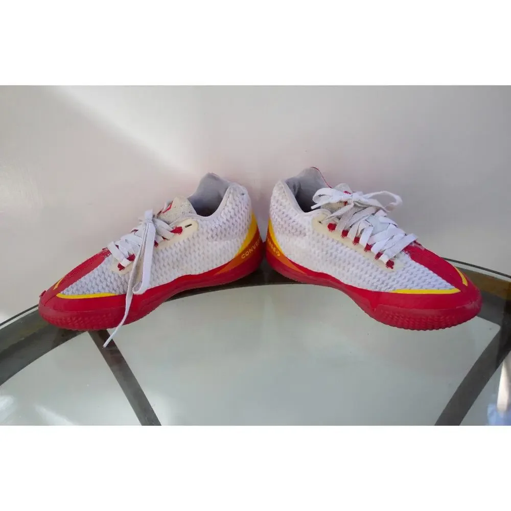 Converse All Star BB EVO Wholehearted Red White Baseball Shoes Men 6 / Women 7.5